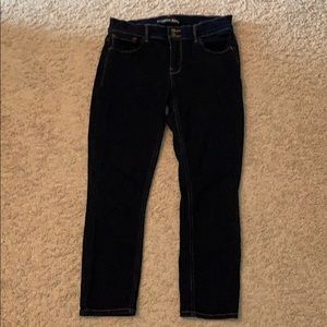 Express Mia cropped jeans
